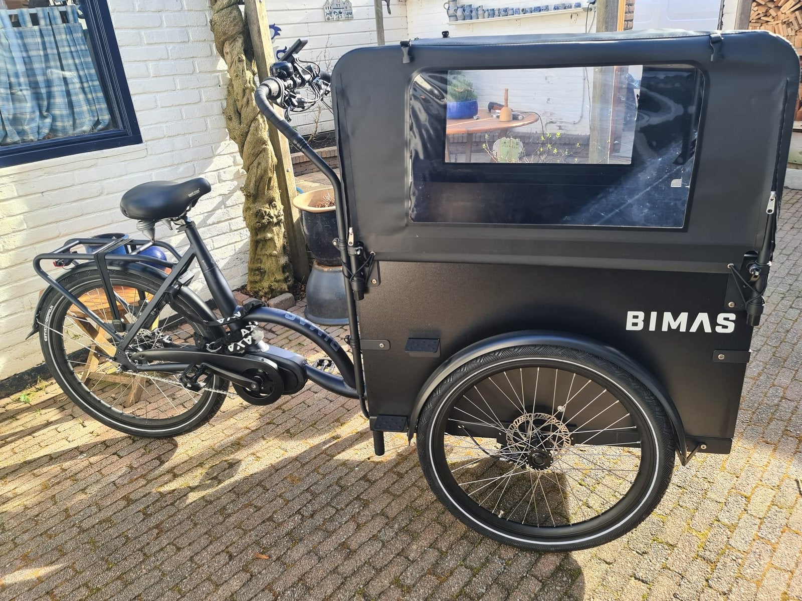 Bimas Ecargo 3.3 premium, 4 kinderen of meer, Huif, Zo goed als nieuw, Schijfrem