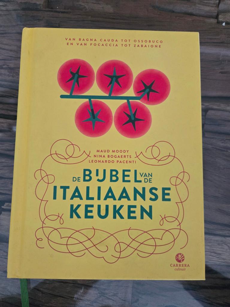 De Bijbel van de Italiaanse Keuken - Nieuw Kookboek, Boeken, Kookboeken, Italië, Maud Moody, Nina Bogaerts, Leonardo Pacenti, Nieuw