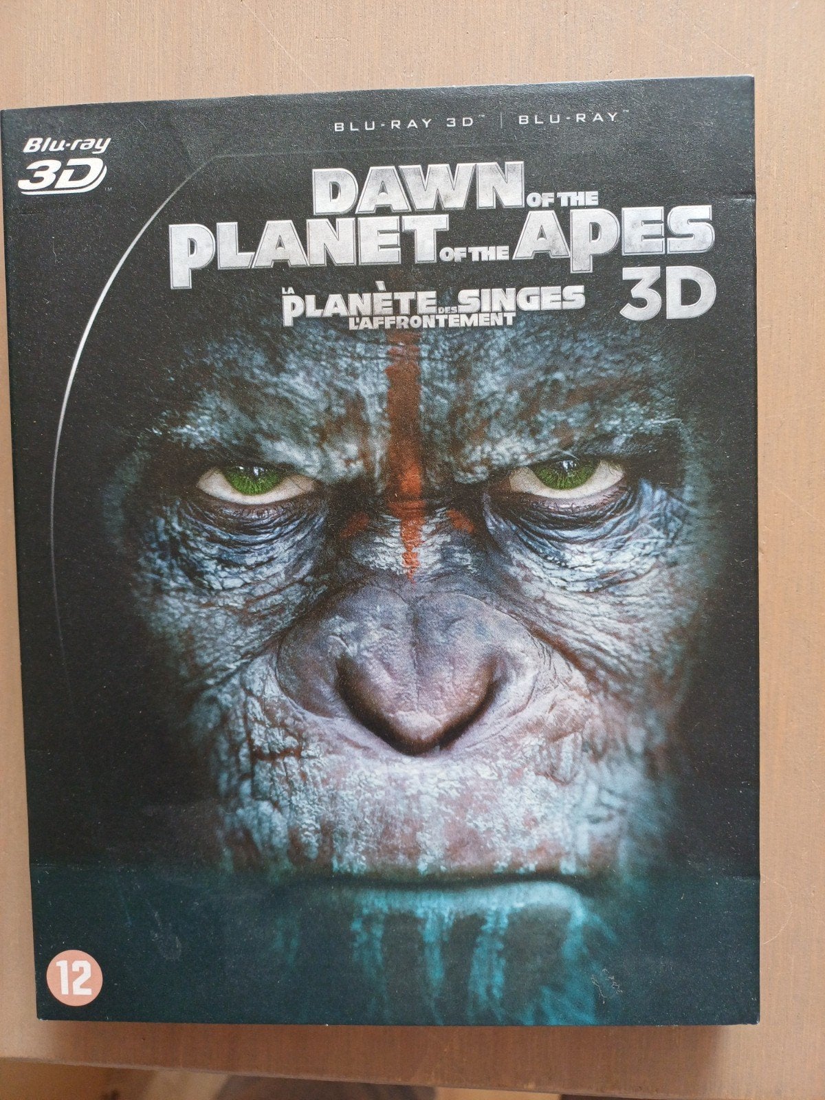 Dawn of the Planet of the Apes 3D Blu-ray nieuw in plastic, Cd's en Dvd's, Blu-ray, Engels, Nederlands, Film, Science Fiction en Fantasy