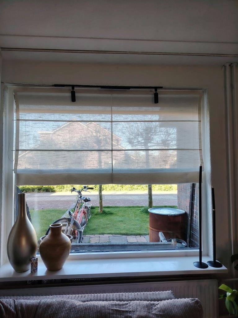 Vouwgordijnen 2 maal, Huis en Inrichting, Ophalen, 50 tot 100 cm, Minder dan 100 cm