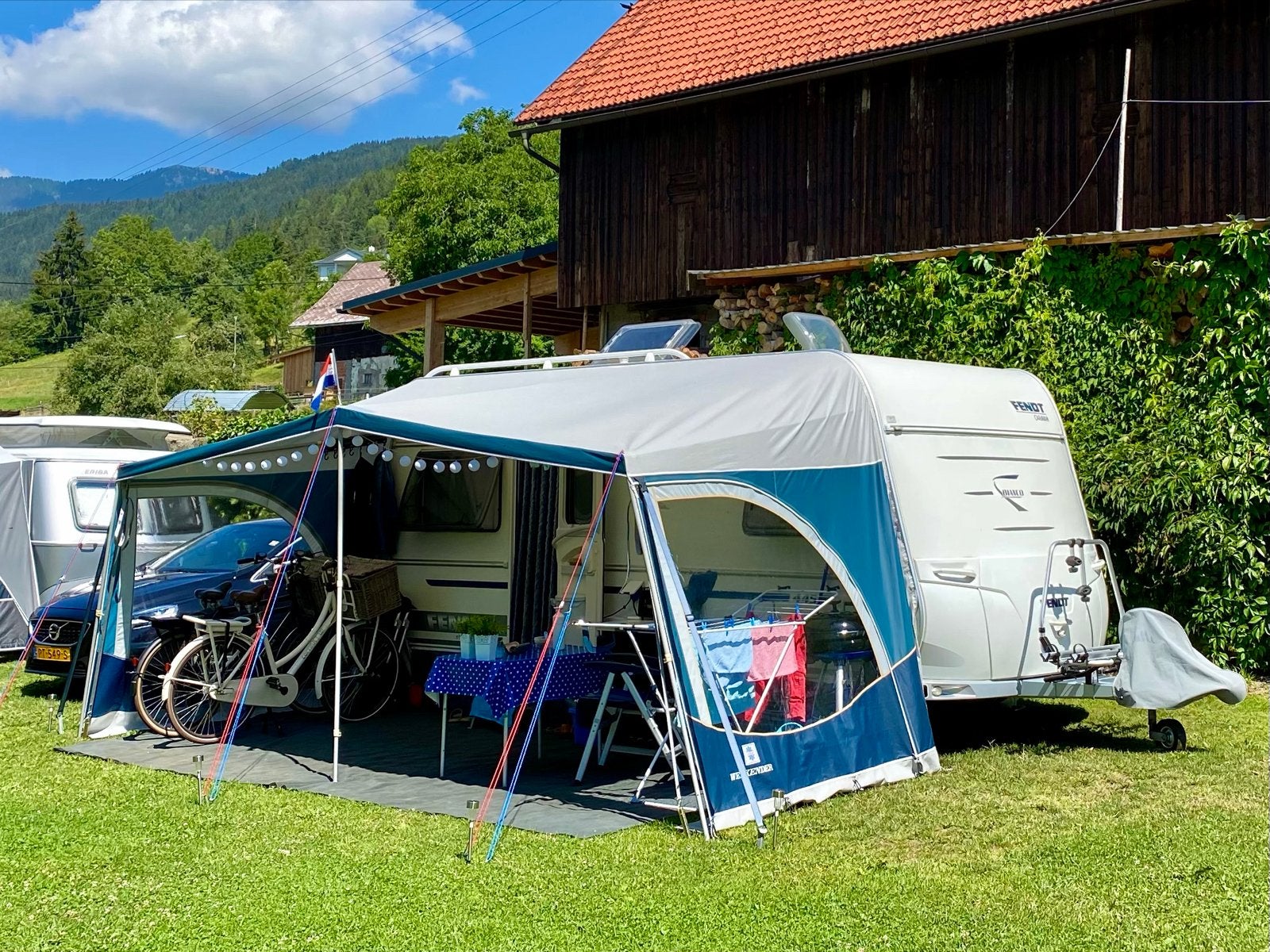Walker Weekender caravanluifel, 240 diep, omloop 925, Ophalen of Verzenden, Gebruikt