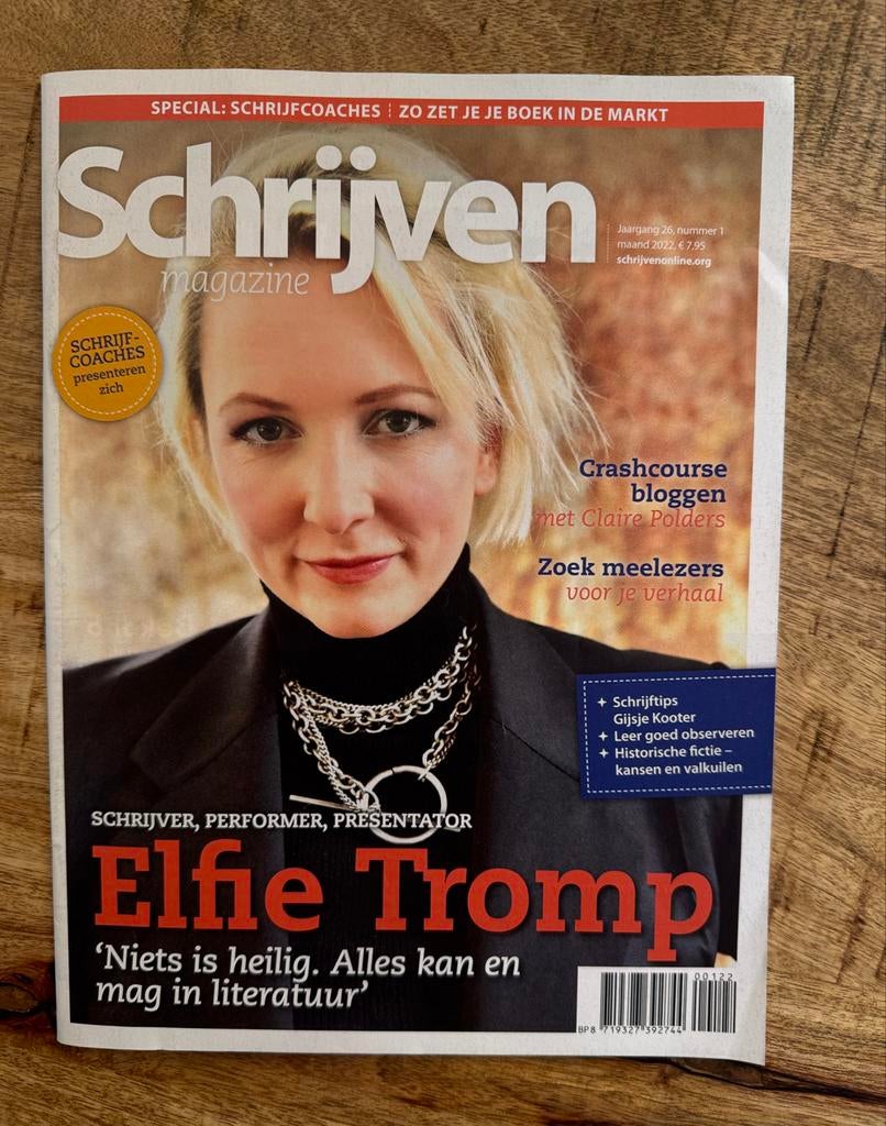 Schrijven Magazine - Jaargang 26, nummer 1 (2022), Boeken, Tijdschriften en Kranten, Ophalen of Verzenden, Zo goed als nieuw, Overige typen
