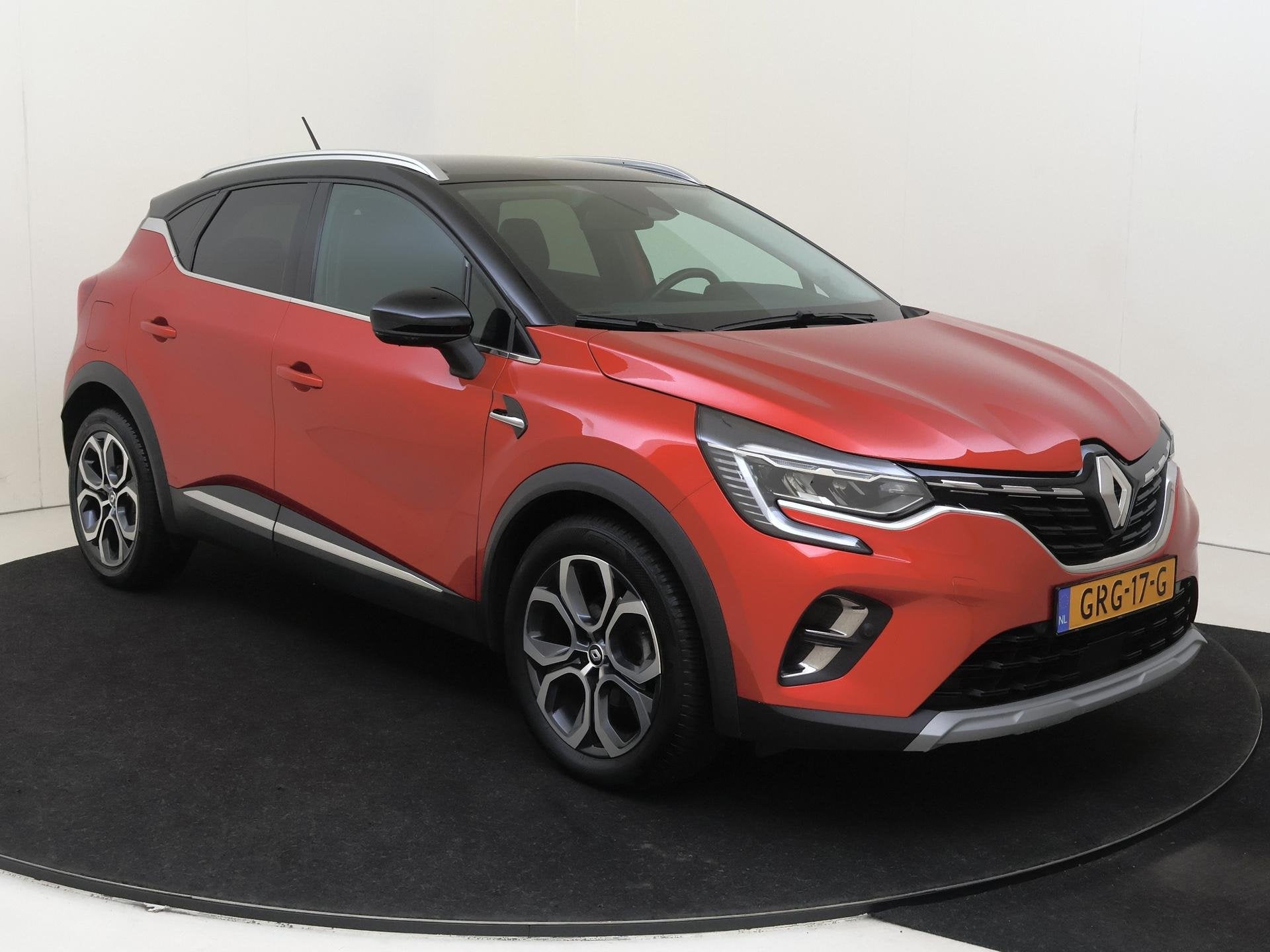 Renault Captur 1.3 TCe Intens 140PK | Automaat | Achteruitri, Auto's, Gebruikt, 4 cilinders, Leder en Stof, 1330 cc