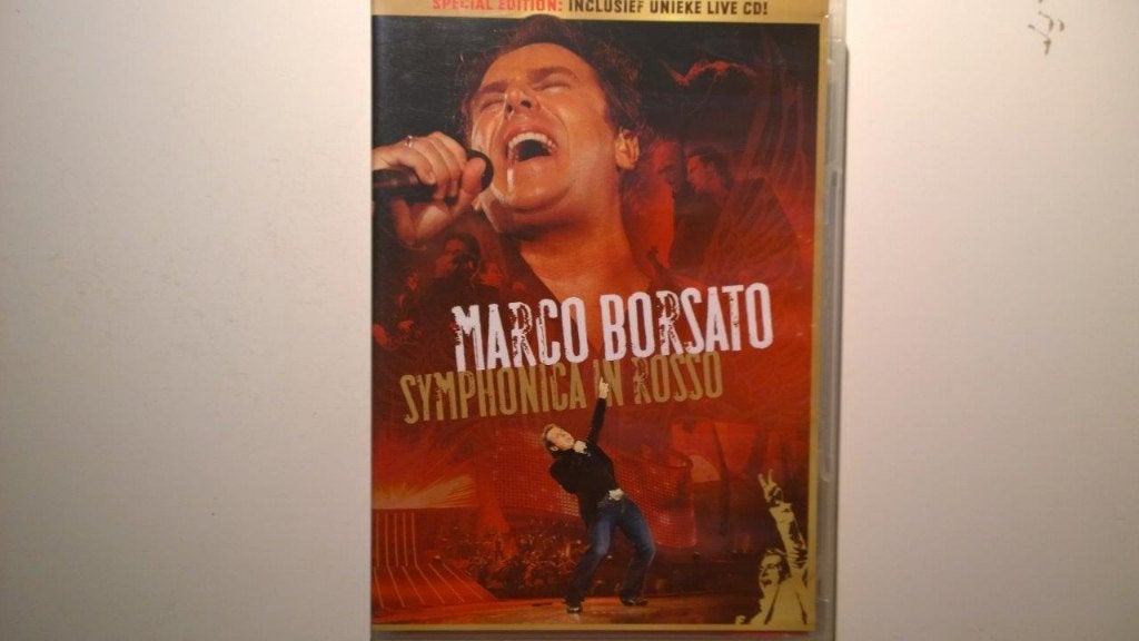 Marco Borsato - Symphonica In Rosso (DVD), Alle leeftijden, Ophalen of Verzenden, Zo goed als nieuw, Muziek en Concerten