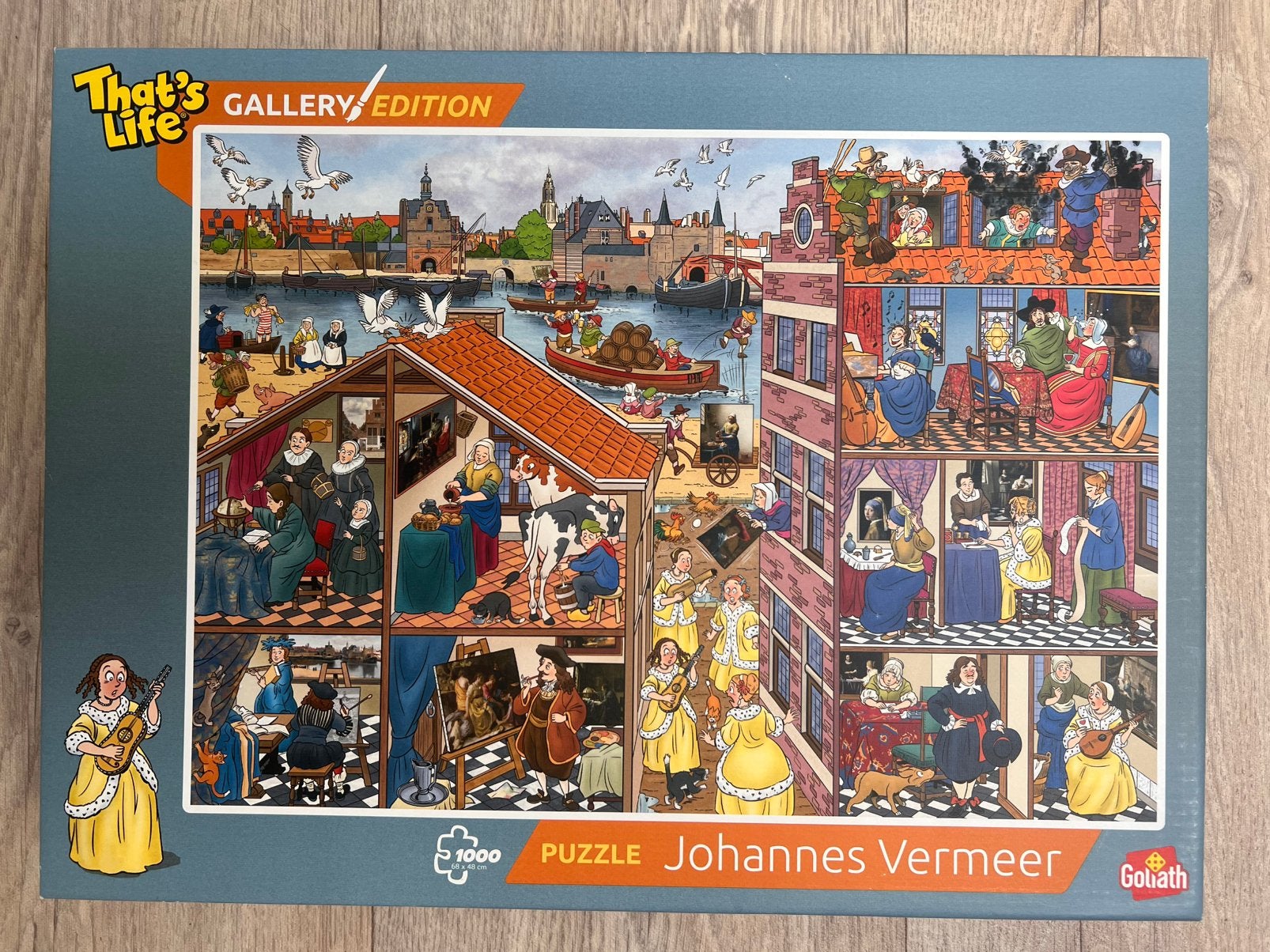 Legpuzzel 1000 stukjes That’s Life, Ophalen, 500 t/m 1500 stukjes, Zo goed als nieuw, Legpuzzel