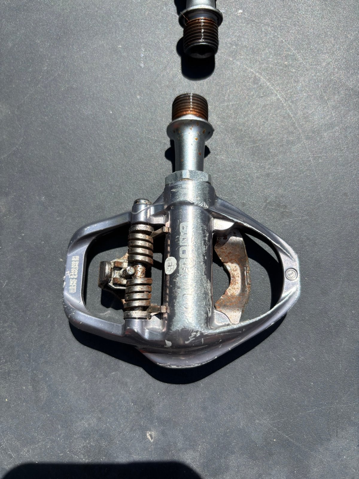 Shimano SPD Pedalen - Gebruikt maar functioneel, Gebruikt, Staal, Mountainbike, Ophalen