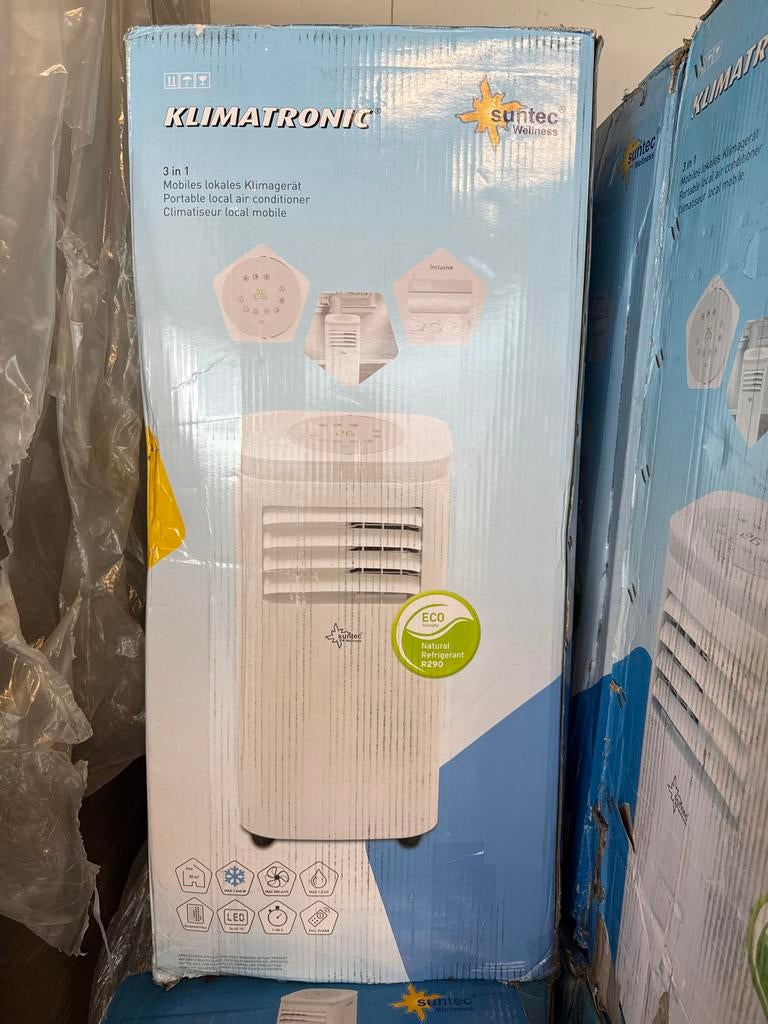 Klimatronic Mobiele Airco 3-in-1 - Nieuw in doos, Suntec, Minder dan 60 m³, Suntec, Nieuw