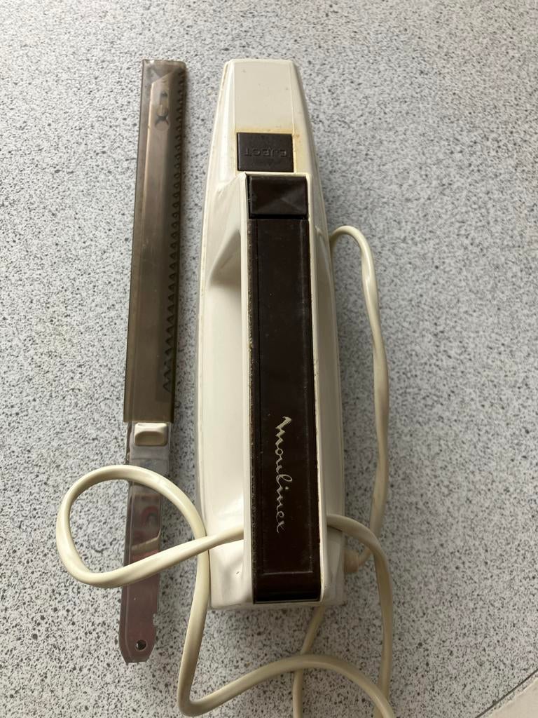 Moulinex elektrisch mes, Ophalen of Verzenden, Gebruikt
