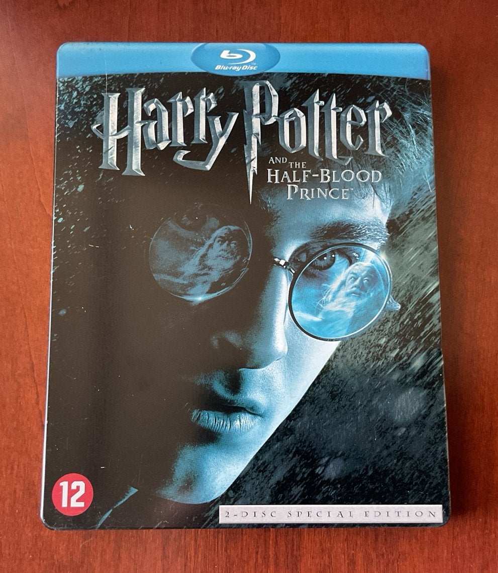 Harry Potter en de Halfbloed Prins Blu-ray 2-Disc Steelbook, Ophalen of Verzenden, Zo goed als nieuw, Science Fiction en Fantasy