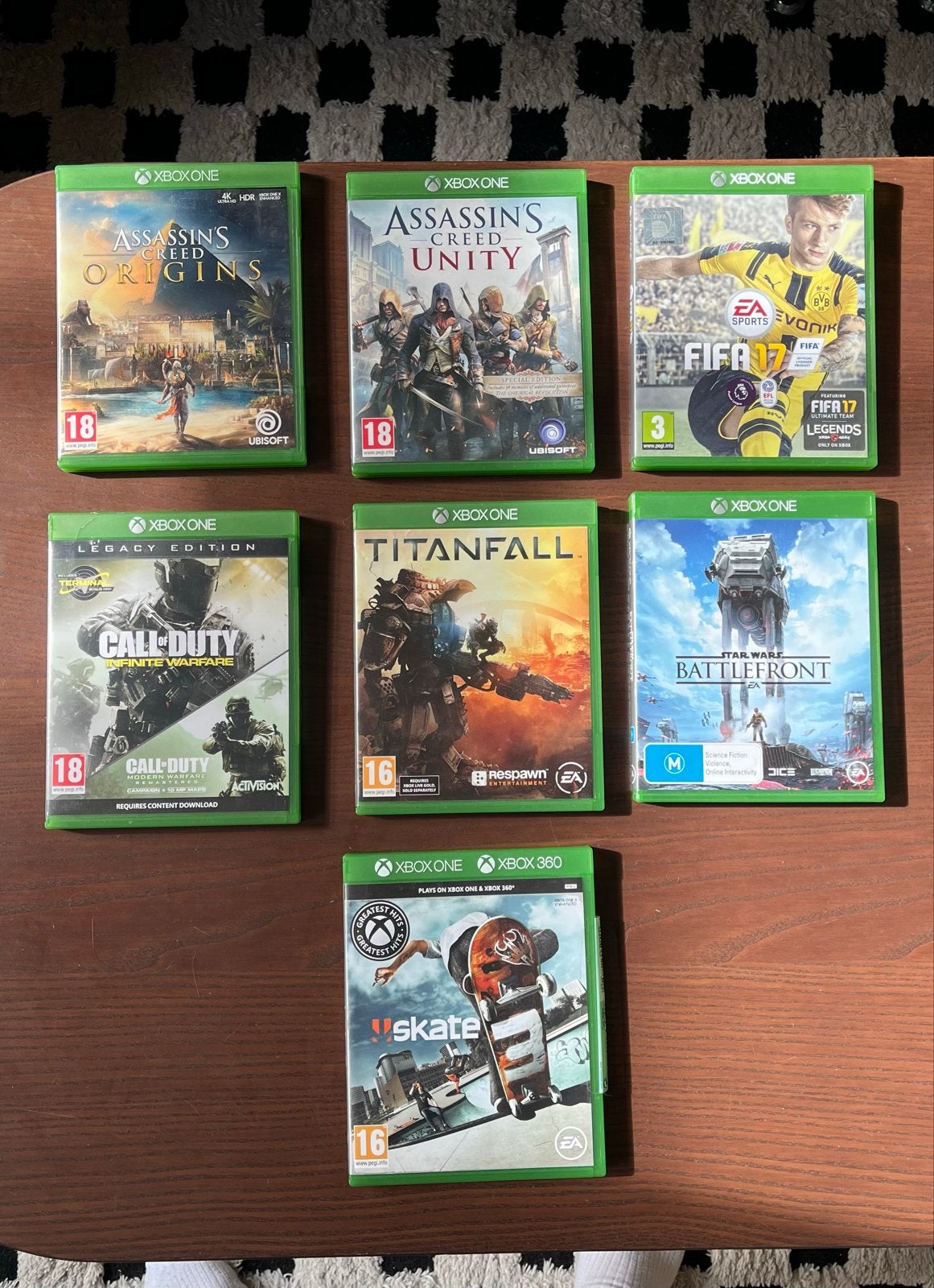Xbox One Games: Assassin's Creed, Call of Duty, FIFA, Skate, Online, Gebruikt, Vanaf 18 jaar, Overige genres