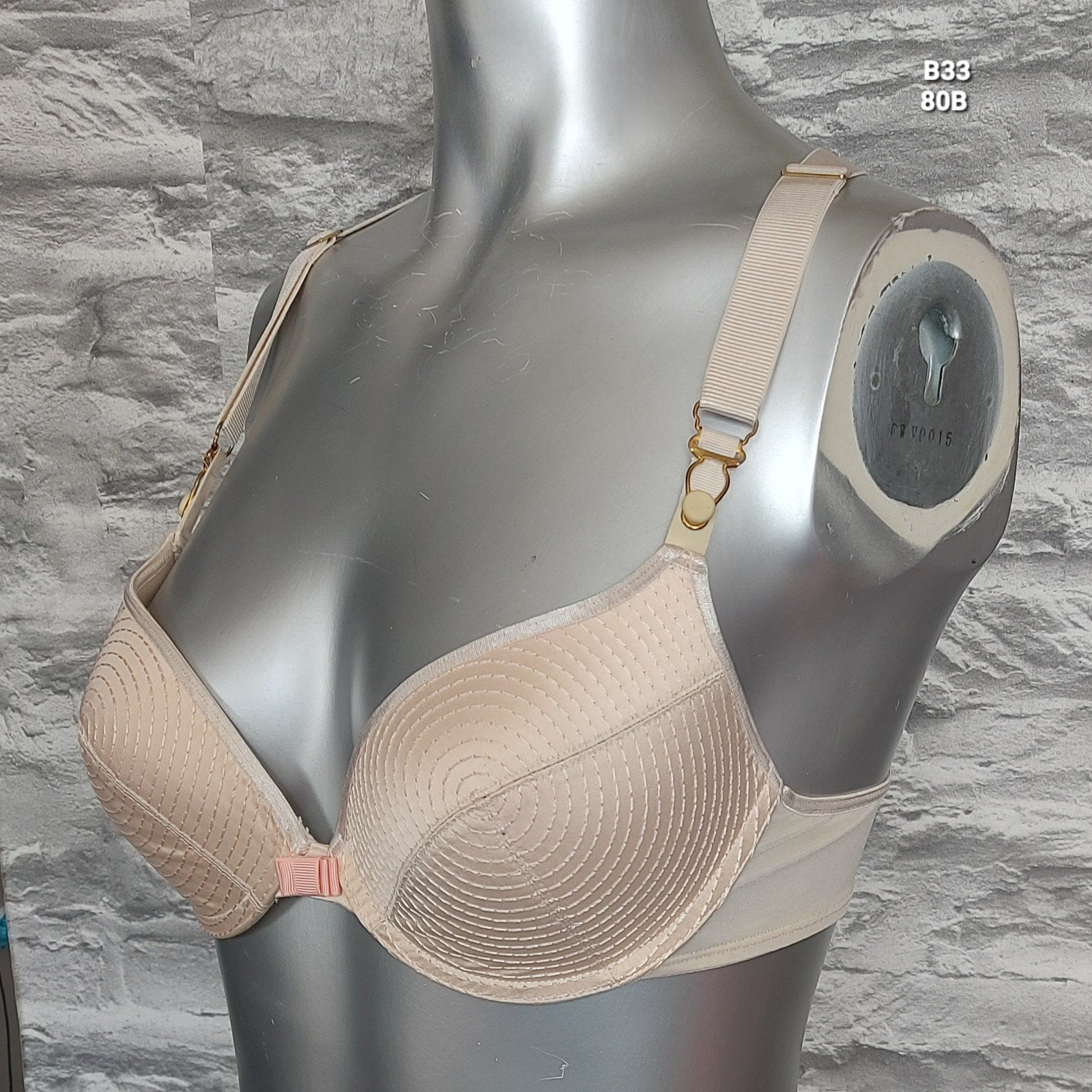 Marlies Dekkers "Signature " - Beige - Maat 80B, Marlies Dekkers, Ophalen of Verzenden, Beige, BH