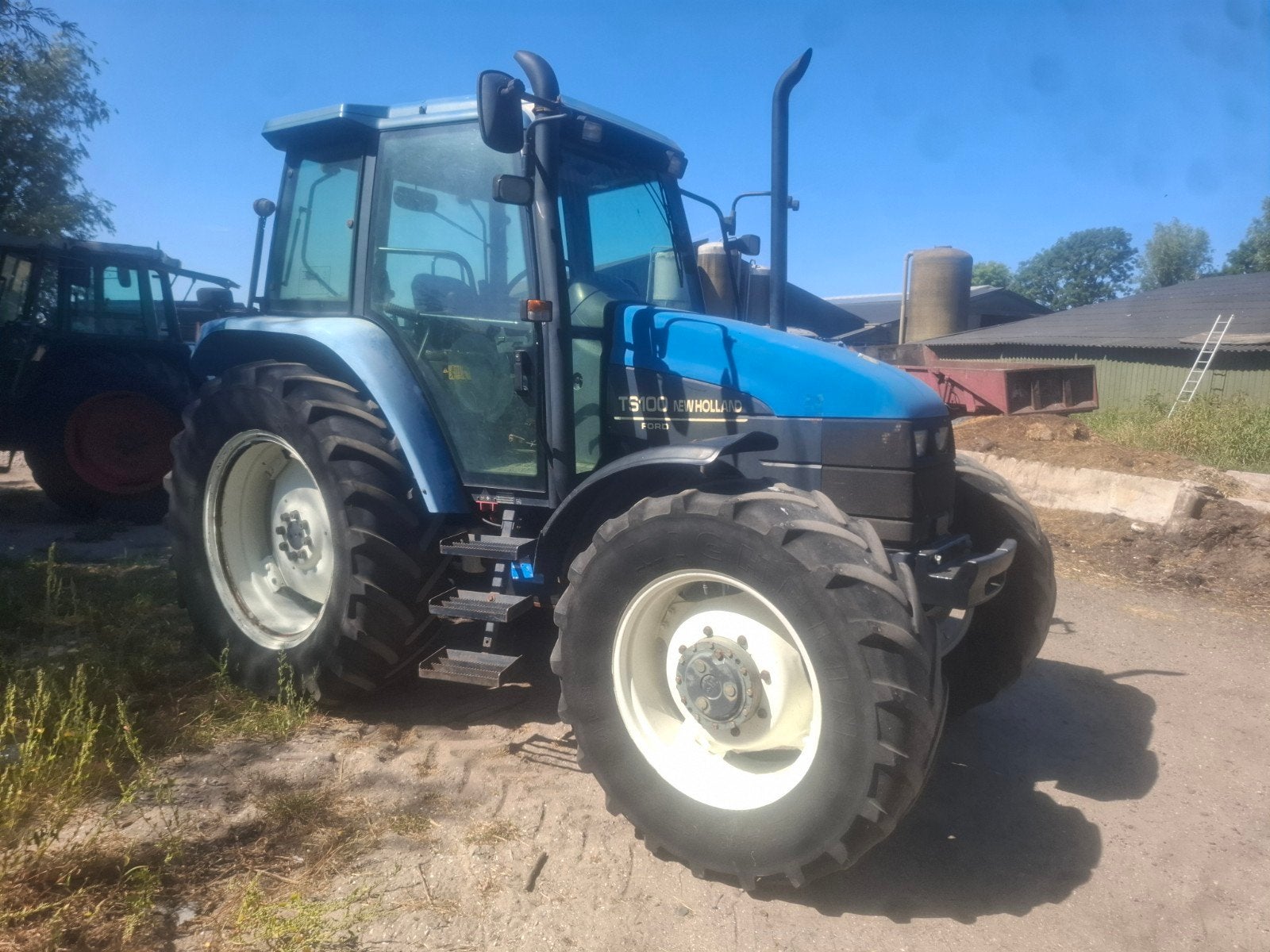 New holland ts 100, Zakelijke goederen, Agrarisch | Tractoren, Ophalen, 80 tot 120 Pk, Gebruikt, Meer dan 10000