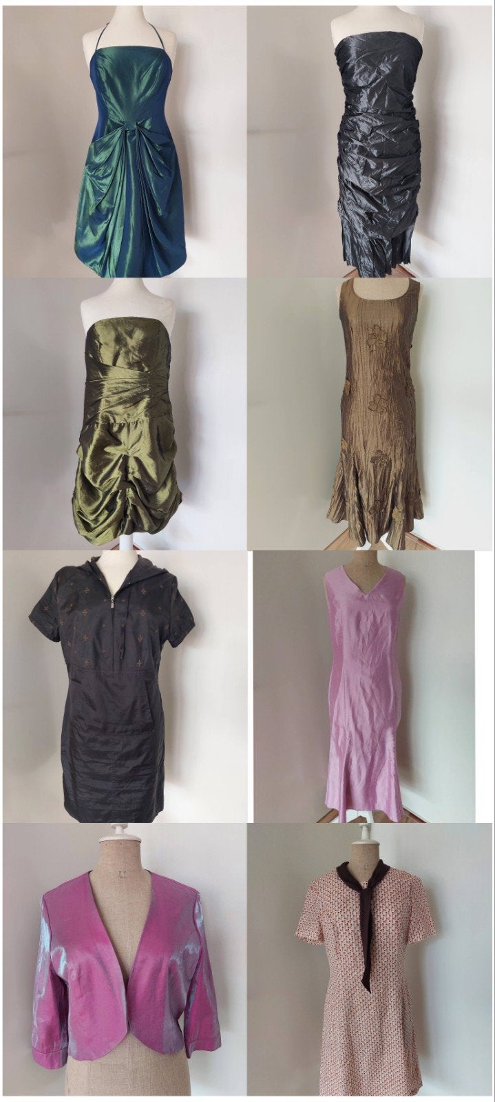 Mooie partij kleding: 160 stuks Vintage dames & heren., Ophalen, Gedragen