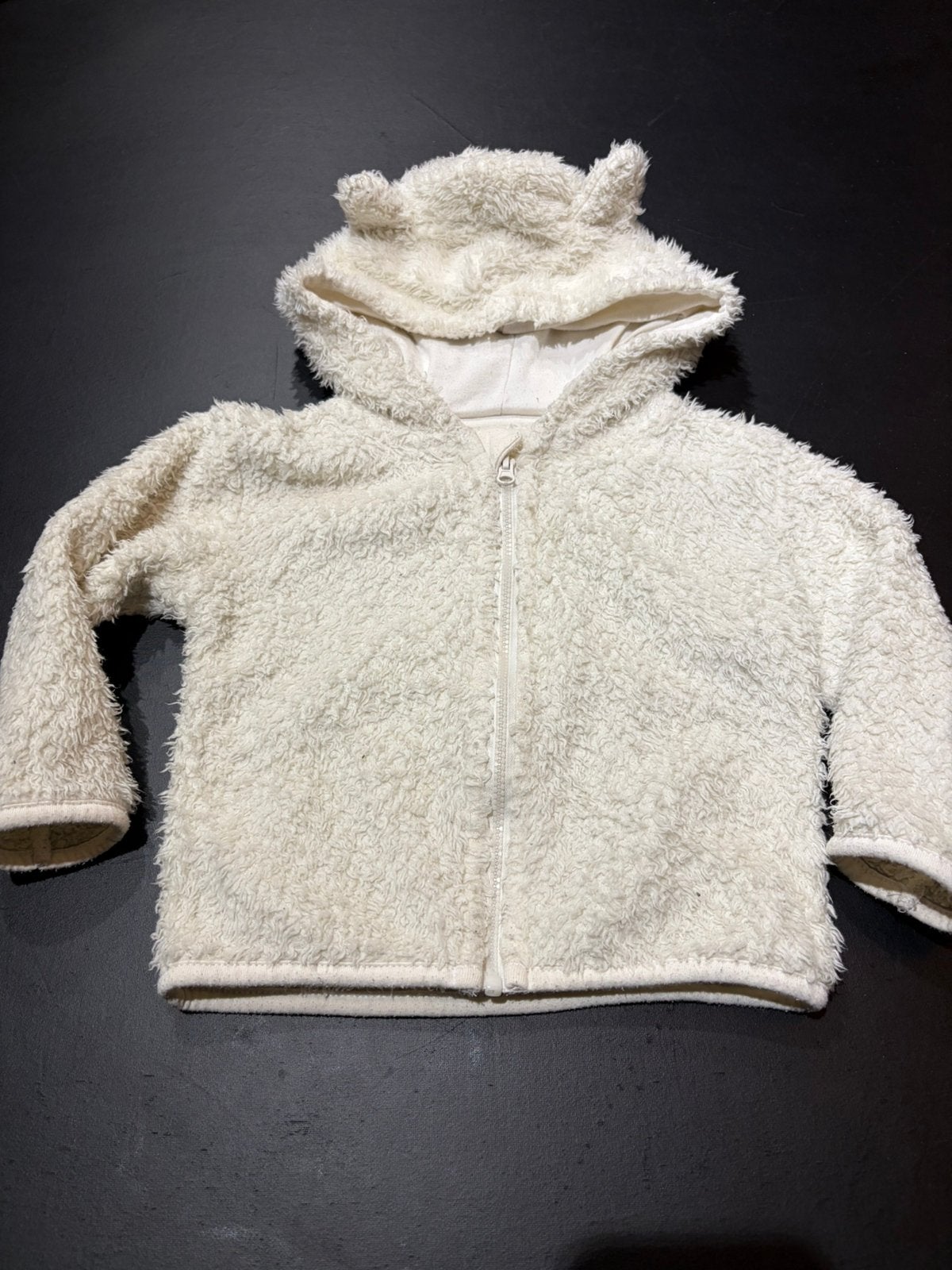 Gratis zacht teddyjasje maat 74-80, Ophalen, Gebruikt, Meisje, Truitje of Vestje
