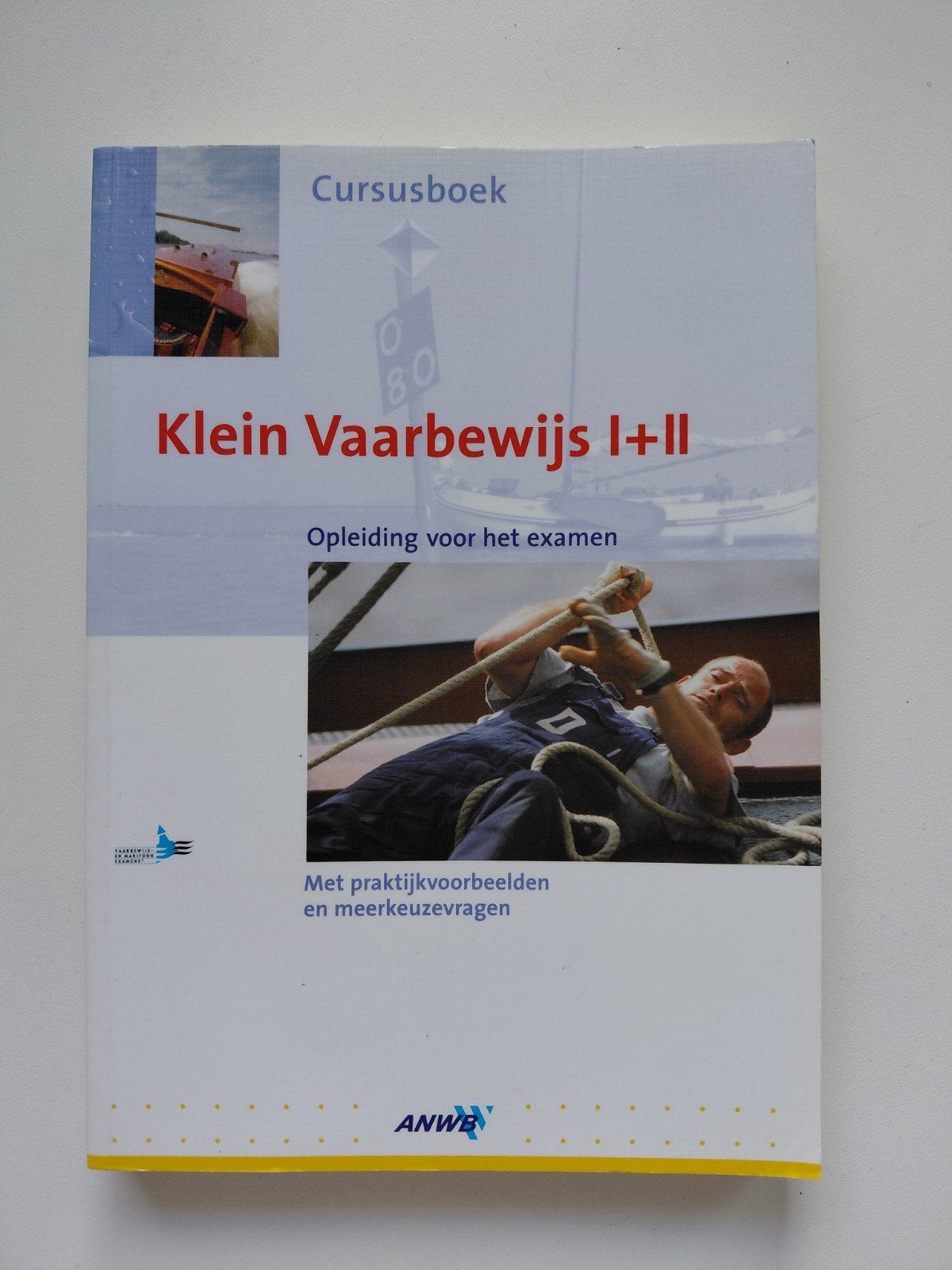 anwb cursusboek klein vaarbewijs, Ophalen, ANWB, Niet van toepassing, Zo goed als nieuw