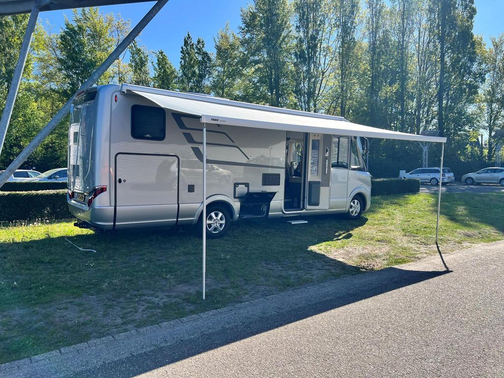 Hymer B 780 ML Mercedes Truma Duoc Level- weeg Zonnepanelen, Caravans en Kamperen, 7 tot 8 meter, Bedrijf, Diesel, Hymer