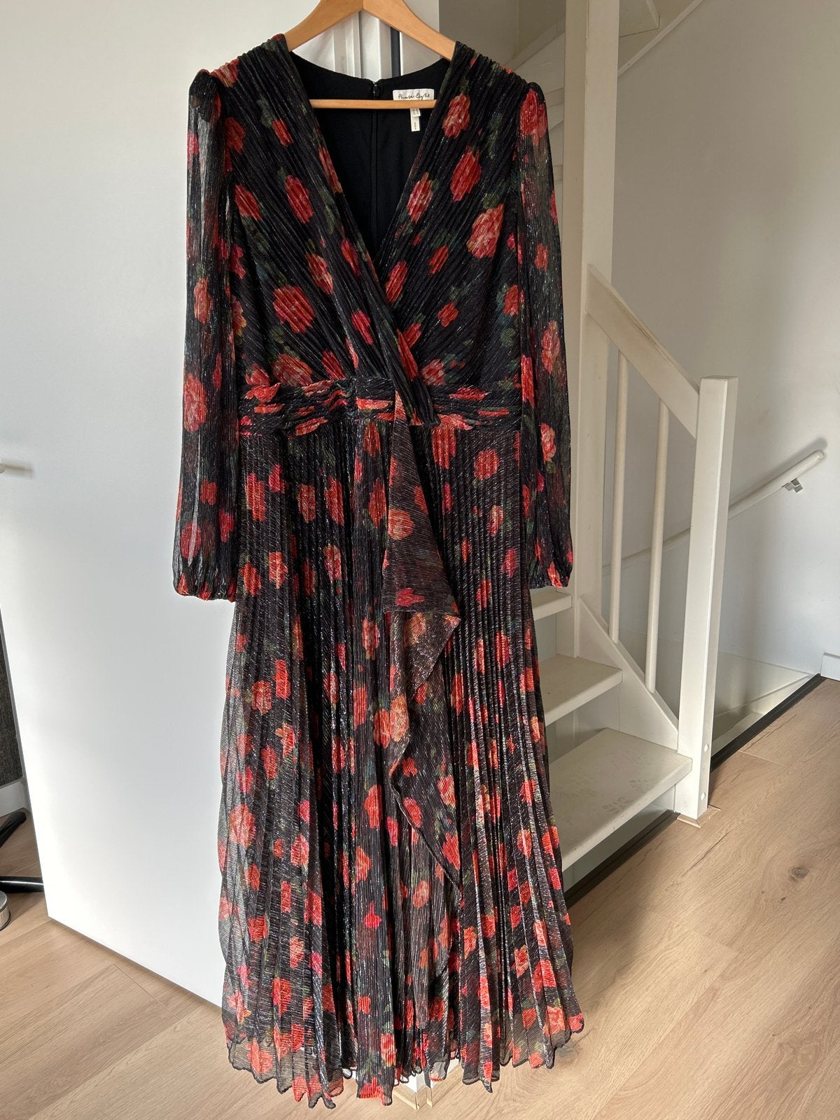 Phase Eight Galajurk met bloemenprint, Kleding | Dames, Zwart, Maat 42/44 (L), Ophalen of Verzenden, Zo goed als nieuw