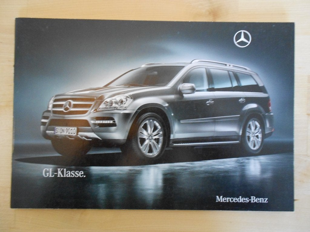 Mercedes X164 GL-Klasse Brochure 2009 GL 350 450 500, Zo goed als nieuw, Mercedes-Benz, Mercedes, Ophalen of Verzenden