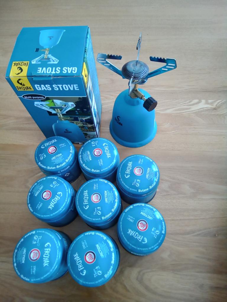 Primes + 9 gastankjes, Ophalen