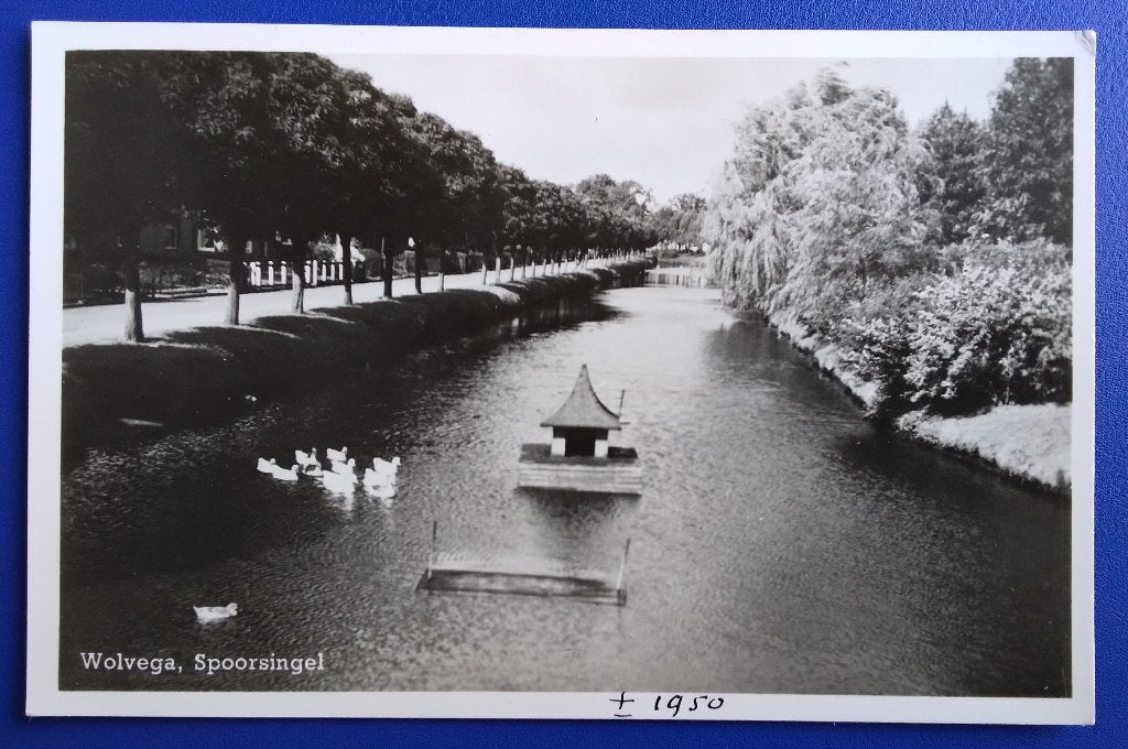 Wolvega, Spoor Singel. Klf, Verzenden, 1940 tot 1960, Ongelopen, Friesland