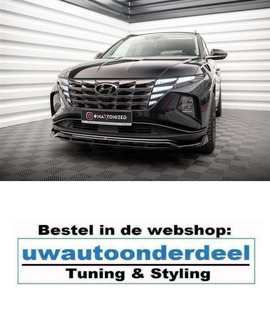 Maxton Design Spoiler Splitter Lip Hyundai Tucson MK4, Verzenden