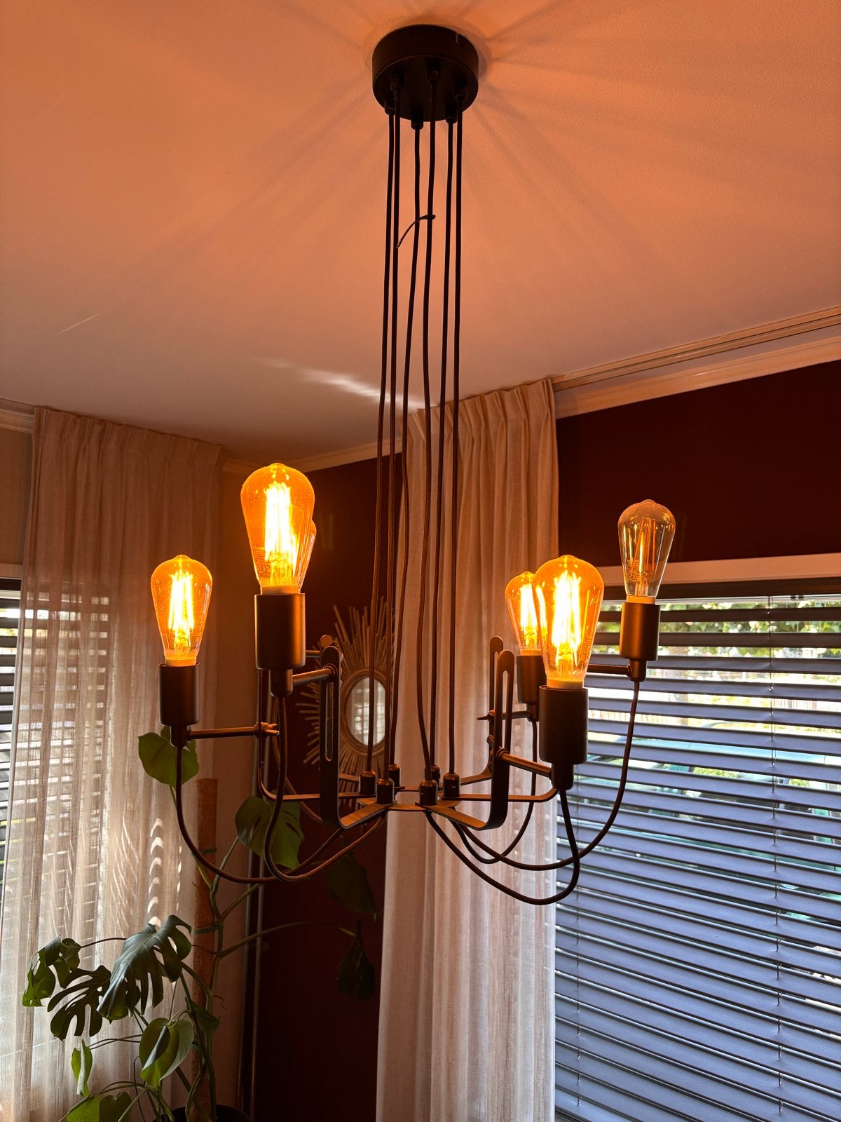 It’s about RoMi - seattle Hanglamp, Ophalen, Zo goed als nieuw, Metaal, E27 (groot)