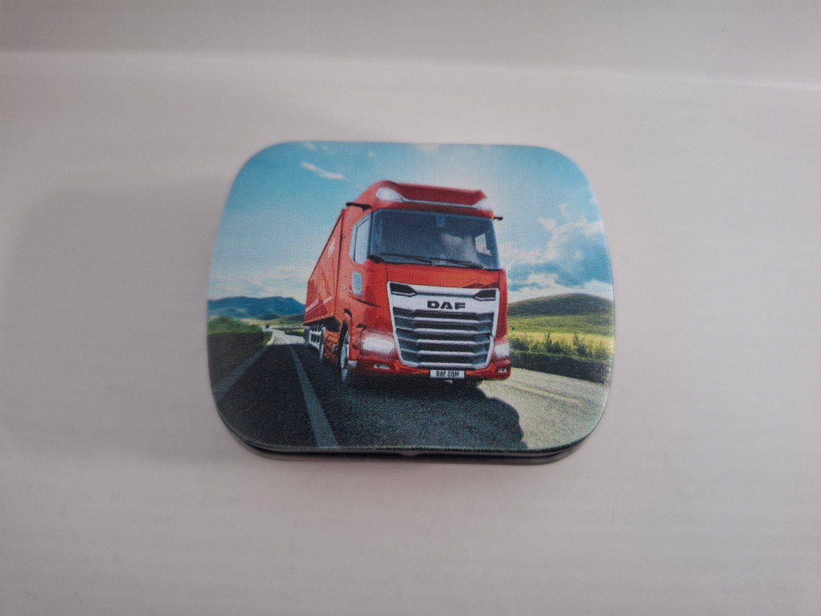 DAF blikje, Ophalen, Gebruikt, Verpakking