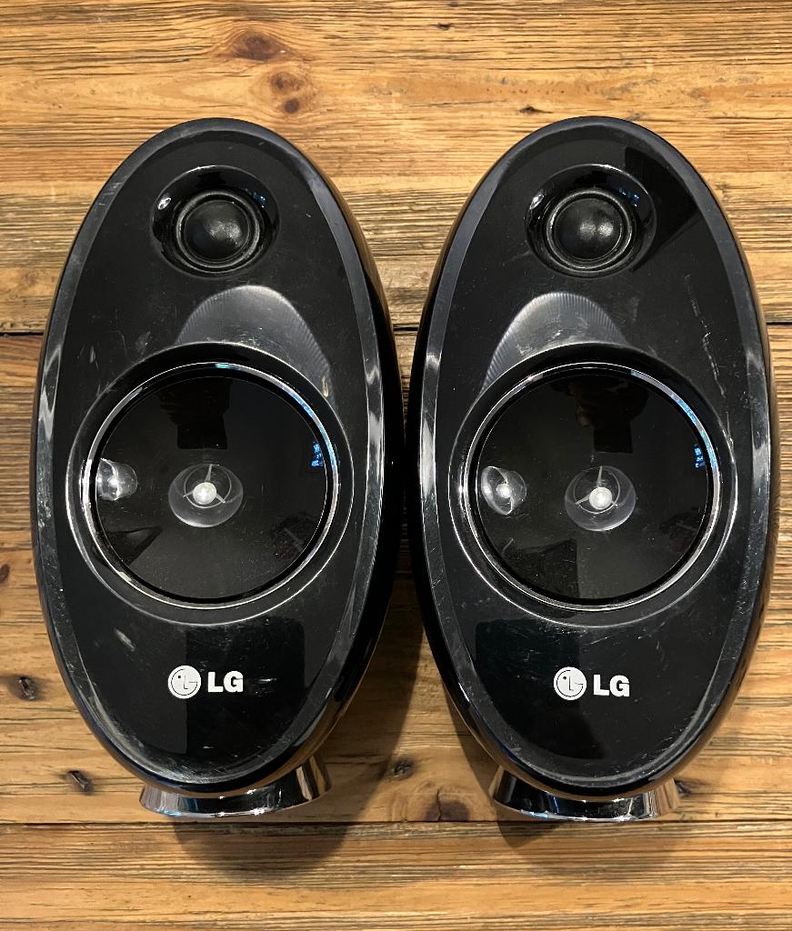 LG 4ohm speakers, Audio, Tv en Foto, Luidsprekers, Overige merken, Gebruikt, Ophalen of Verzenden, 120 watt of meer