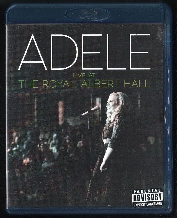 Adele Live at the Royal Albert Hall+CD. Blu-ray., Cd's en Dvd's, Blu-ray, Gebruikt, Muziek en Concerten, Blu-ray, Concert, Alle leeftijden