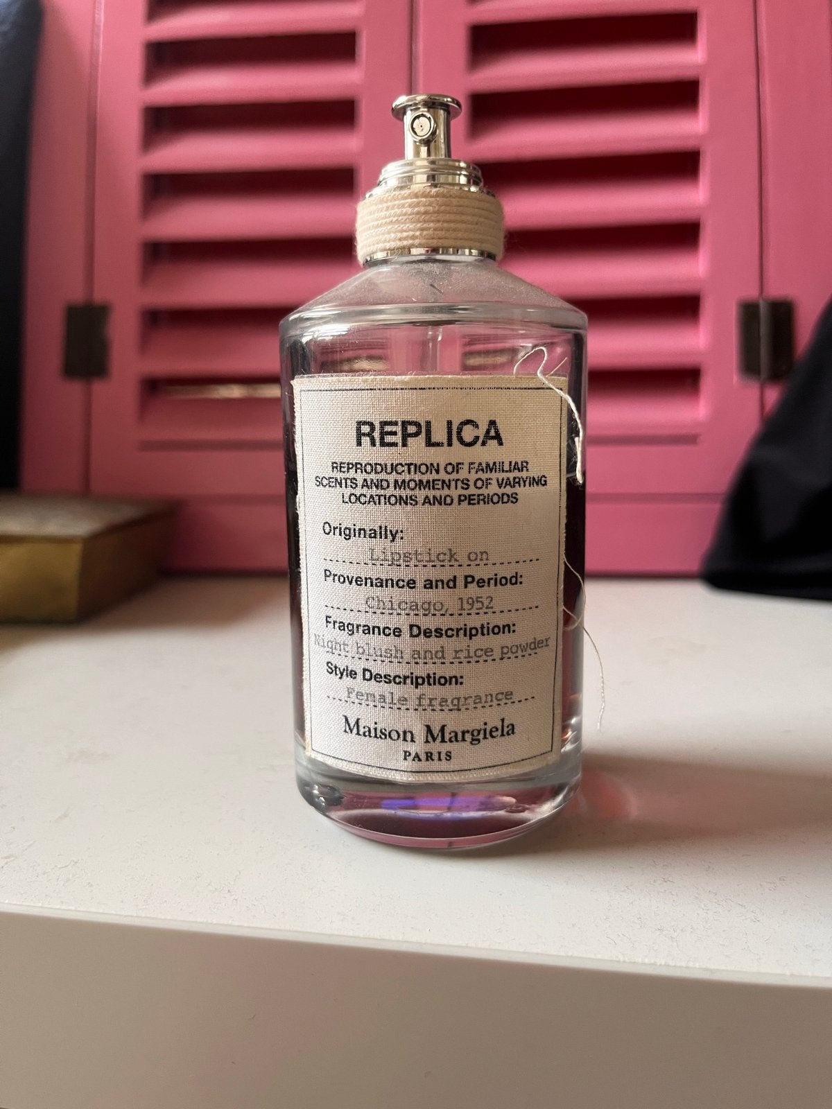 Maison Margiela Lipstick On parfum 100ml, Ophalen of Verzenden, Gebruikt
