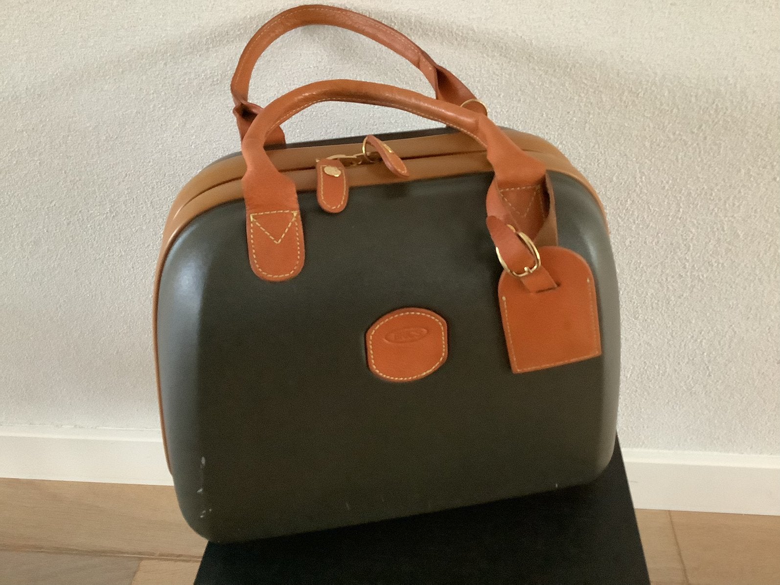 Bric’s Firenze beautycase/koffertje, Ophalen of Verzenden, Zo goed als nieuw, Groen, Heer of Dame