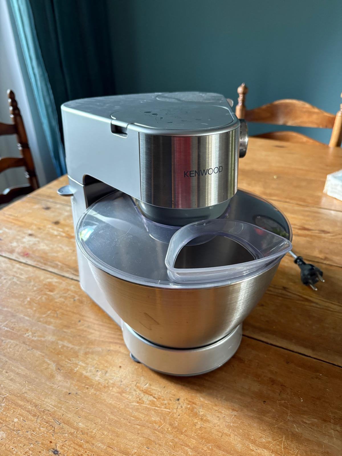 Keukenmachine met accessoires, Kenwood, Witgoed en Apparatuur, Ophalen, Gebruikt, 3 snelheden of meer