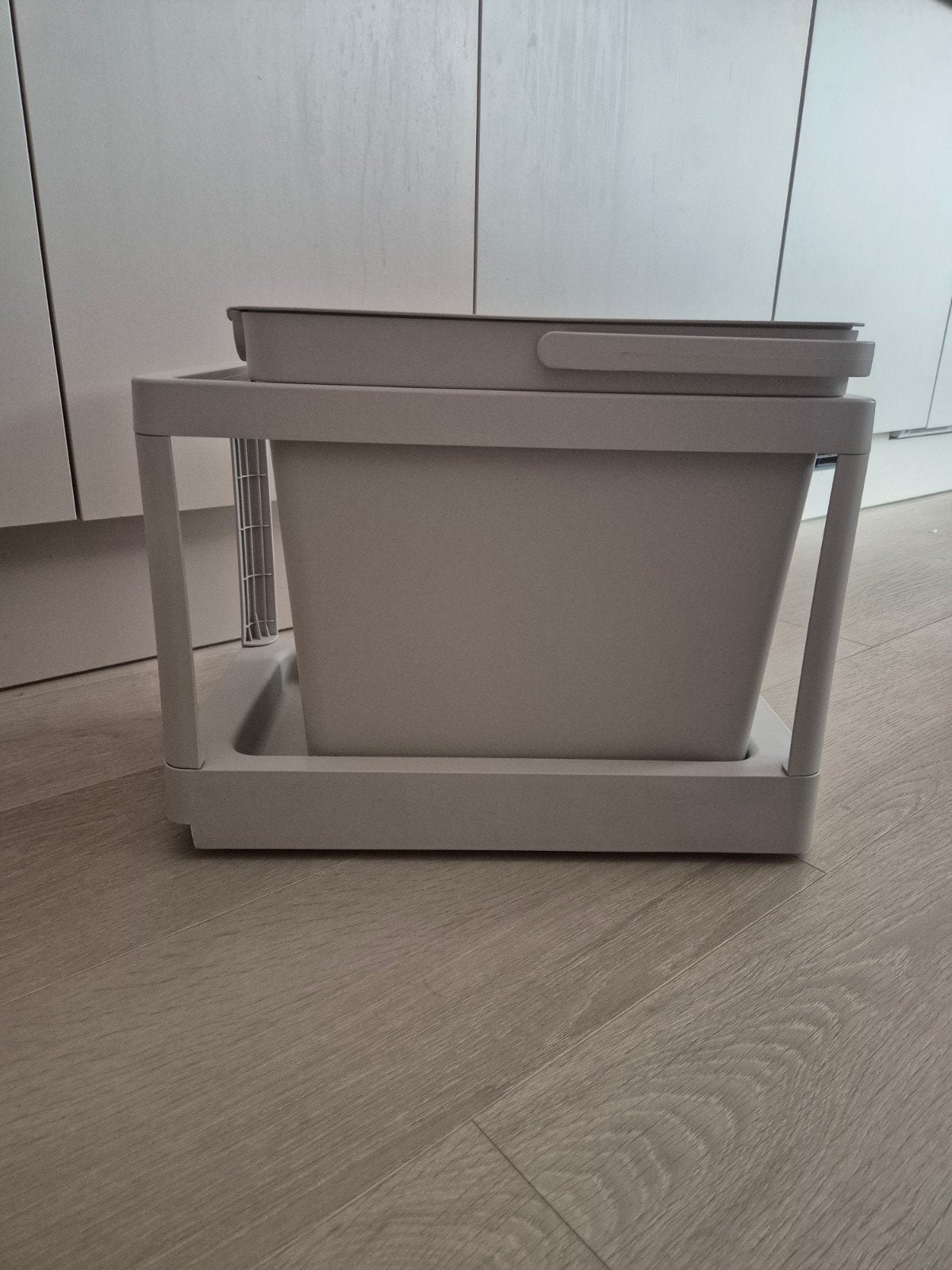 Uitschuifbare afvalemmer voor keuken - zo goed als nieuw, Huis en Inrichting, Woonaccessoires | Prullenbakken, Ophalen, Kunststof