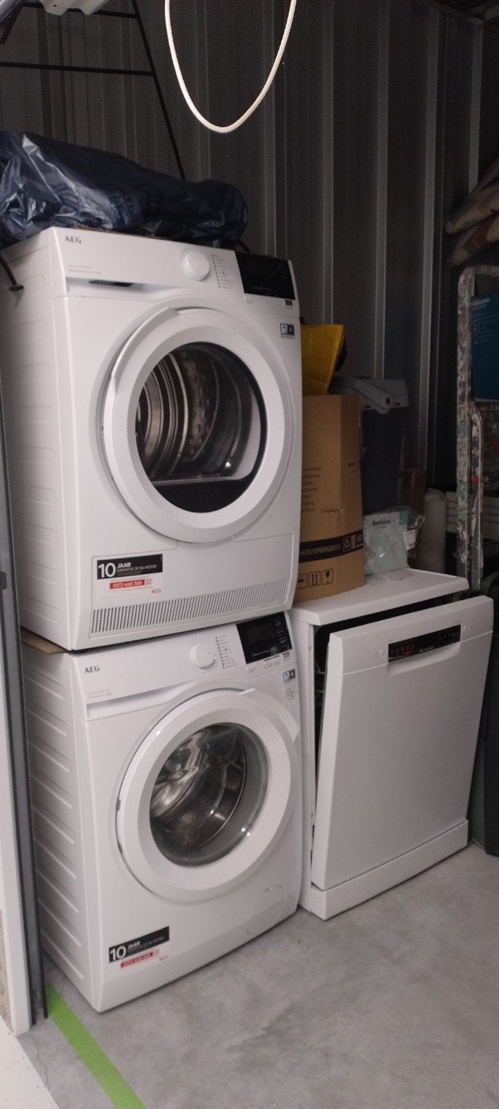 Wasmachine, Droger & Vaatwasser - Zo goed als nieuw, Ophalen, Zo goed als nieuw, 1200 tot 1600 toeren, Minder dan 85 cm