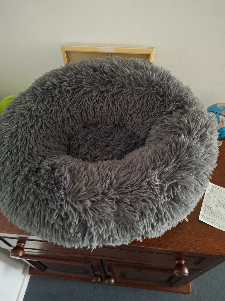 Honden mandje, Ophalen, Zo goed als nieuw, Pluche