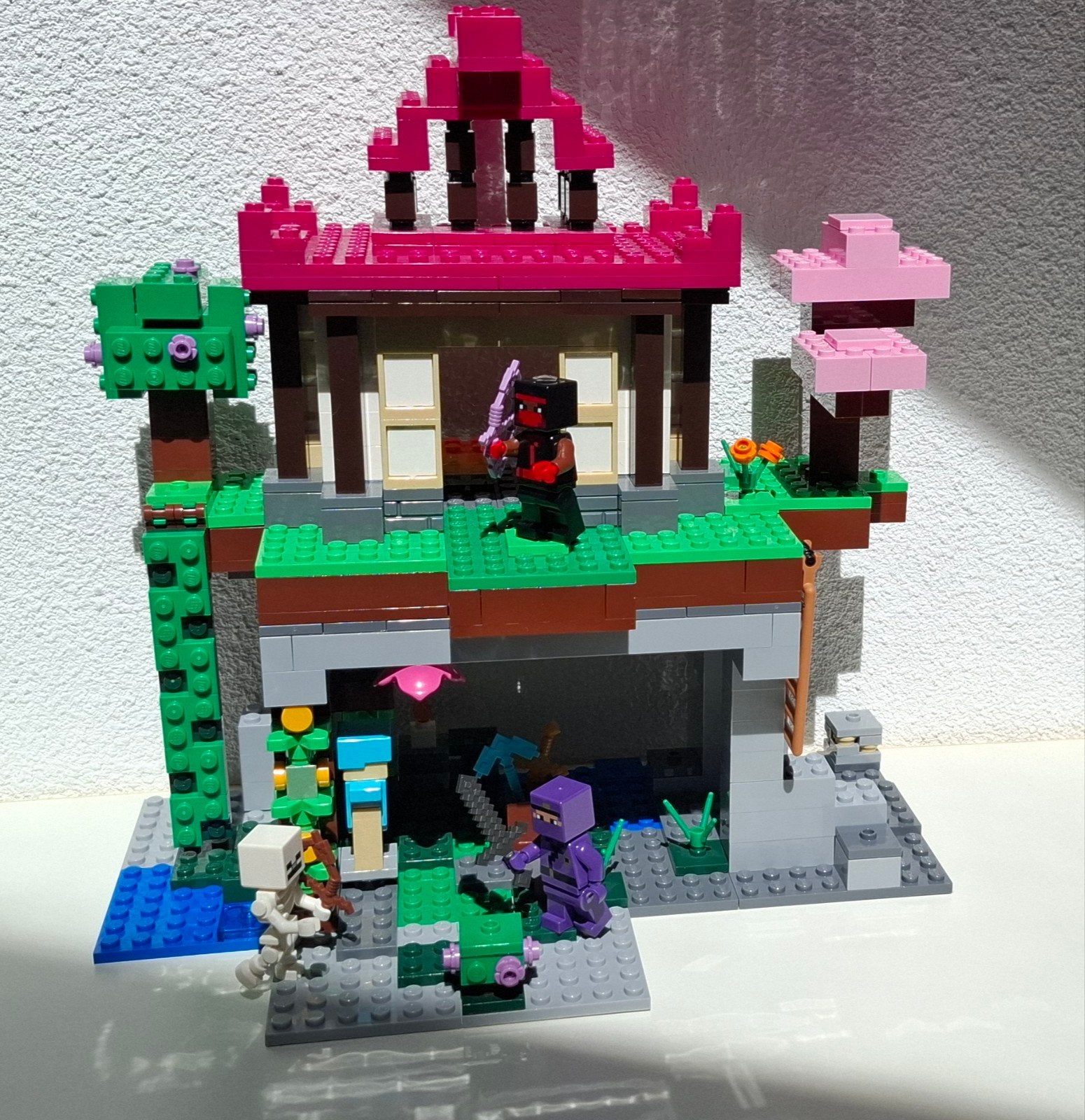 LEGO Minecraft 21183 De trainingsplaats, Compleet, Minecraft, Lego, Ophalen of Verzenden