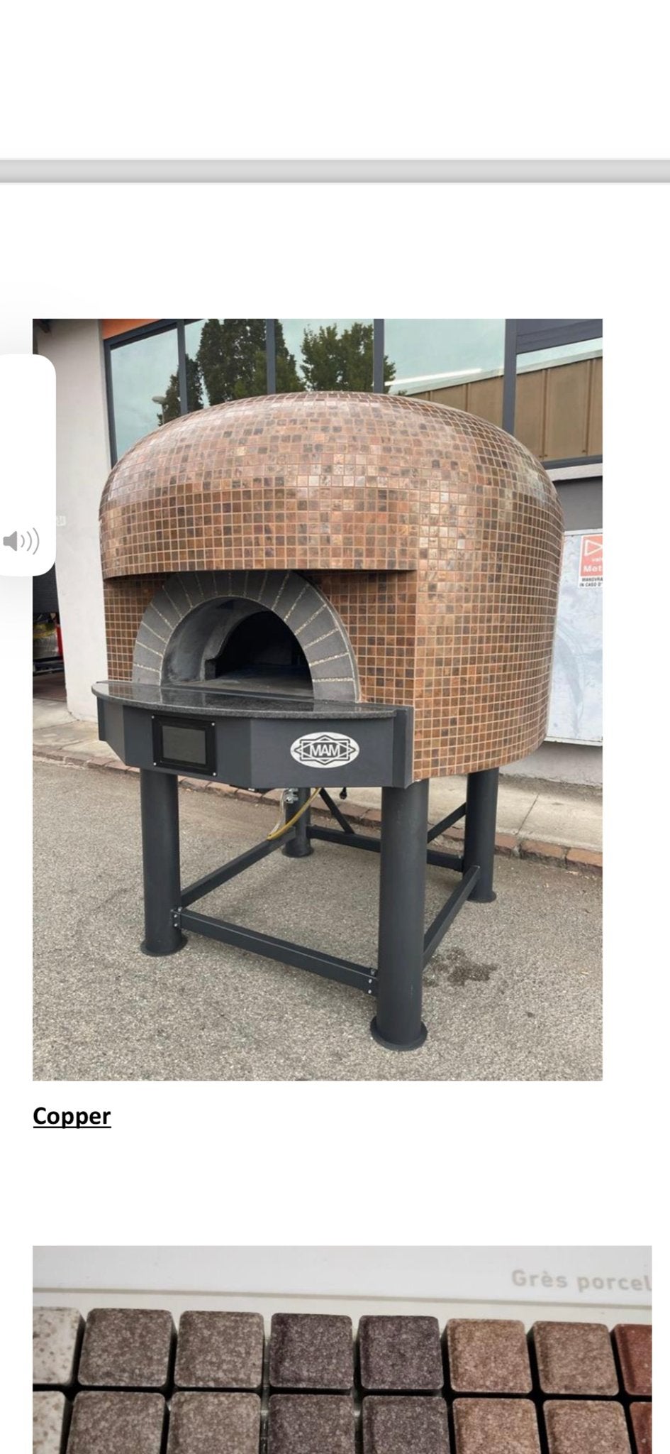 MAM Hout- en Gasgestookte Pizzaoven - Type Napoli, Ophalen of Verzenden, Gebruikt, Ovens, Magnetrons en Steamers