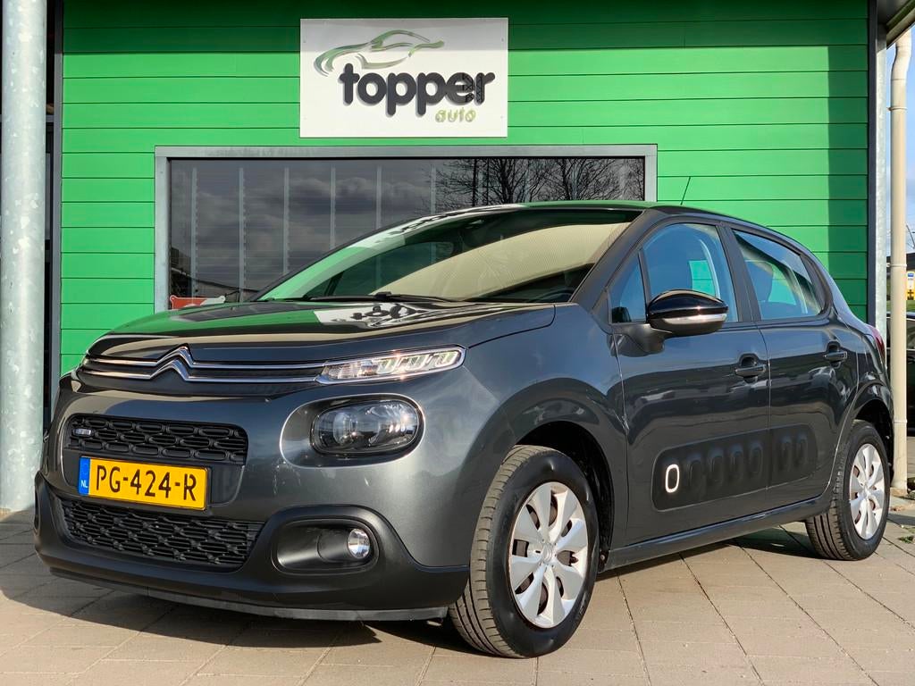 Citroen C3 1.2 PureTech Feel|Navi|Cruise|D-Riem Verv.|, Auto's, Voorwielaandrijving, 450 kg, Euro 6, 1199 cc