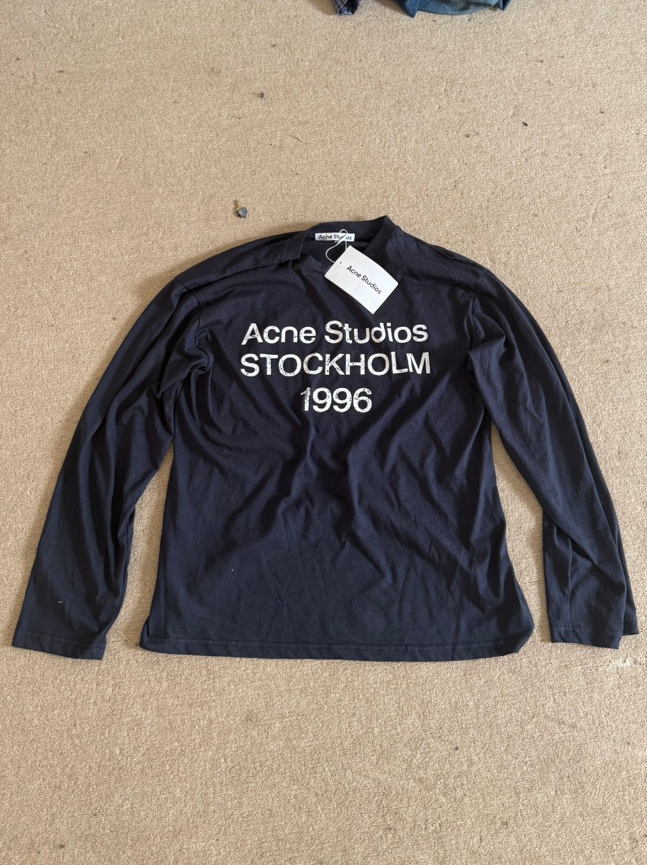Acne Studios T-shirt met lange mouwen - Nieuw met tags (M), Kleding | Dames, Ophalen of Verzenden, Nieuw, Blauw, Lange mouw