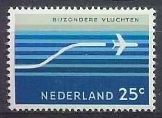 Nederland Luchtpost 15 pfr Vliegtuig 1966, Ophalen of Verzenden, Na 1940, Postfris