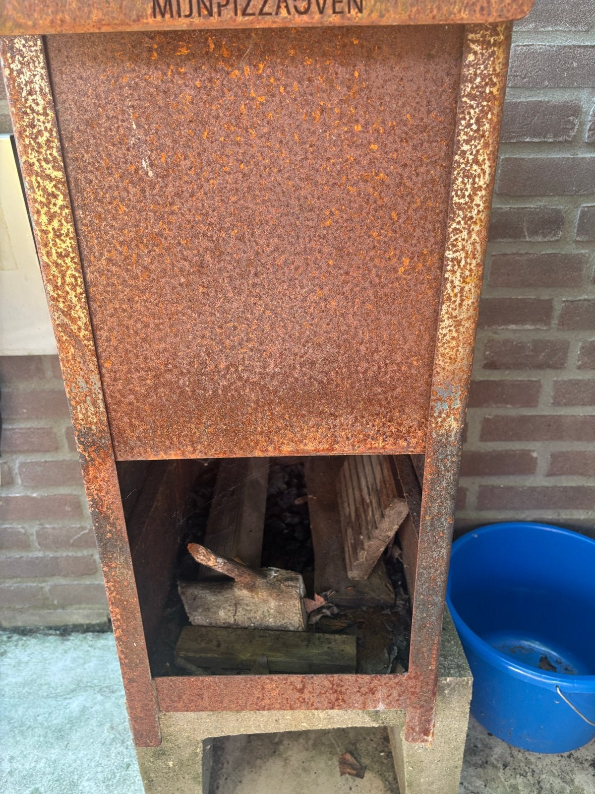 pizzaoven voor buiten - MijnPizzaOven, Tuin en Terras, Ophalen, Gebruikt