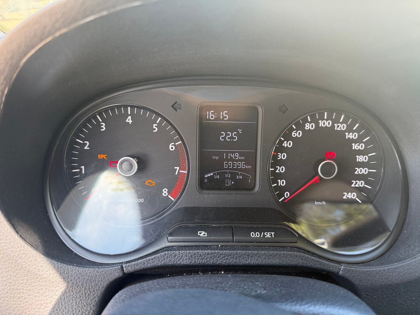Volkswagen Polo 1.2 6V 44KW 5D My2009 2012 Grijs, Auto's, Volkswagen, Voorwielaandrijving, 967 kg, 40 €/maand, 1198 cc