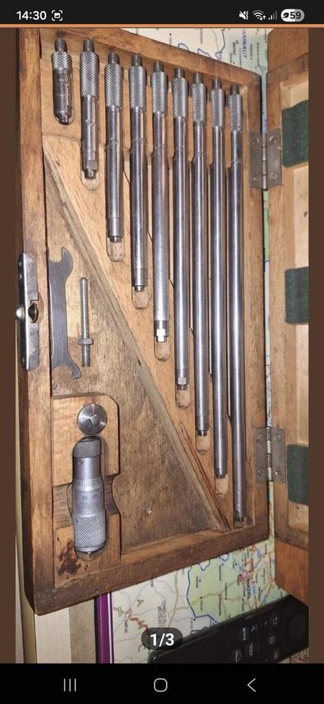 Micrometer set, Ophalen of Verzenden