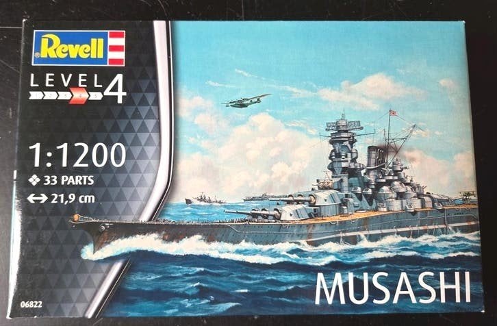 Revell IJN Musashi 1:1200, Ophalen of Verzenden, Nieuw, 1:200 of kleiner, Revell