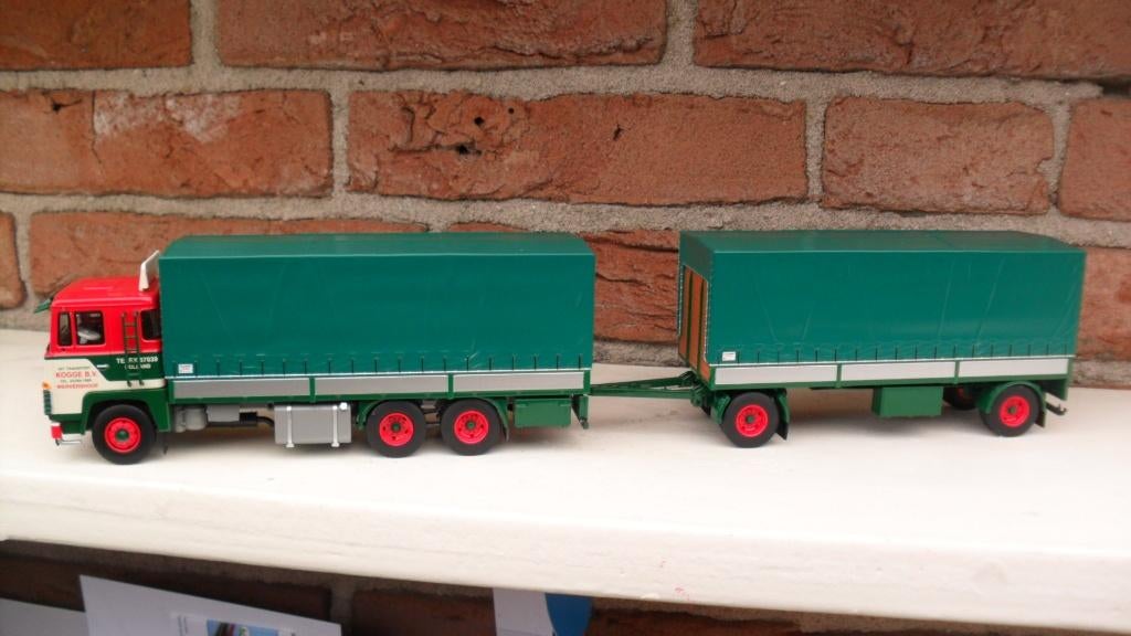 Tekno  Scania  141  V8  van  Kogge., Ophalen of Verzenden, Nieuw, Bus of Vrachtwagen, Tekno