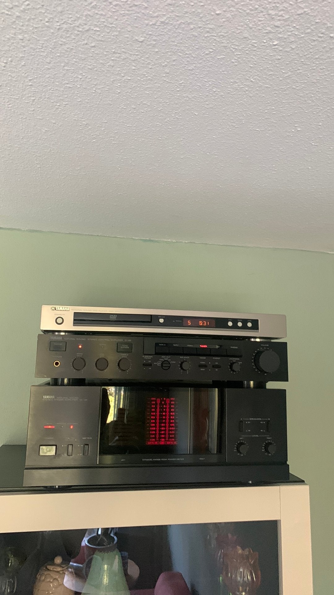 Yamaha set met overture m45en c45 , overture 1, Ophalen of Verzenden, Zo goed als nieuw, Speakers, Overige merken