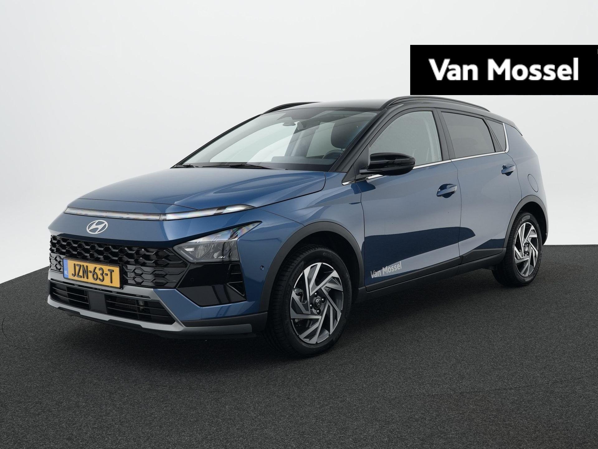 Hyundai Bayon 1.0 T-GDI Premium | Stoel/Stuurverwarming | Ac, Auto's, 12 maanden, Euro 6, Blauw, Origineel Nederlands