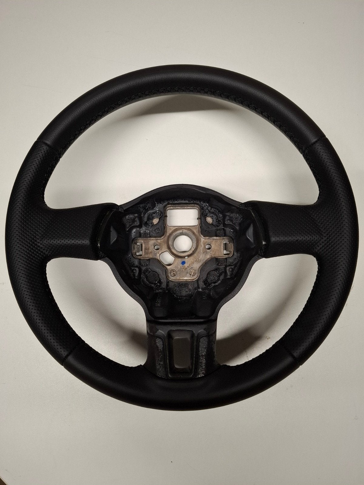 Leder stuurwiel. Vw T5, Caddy, Ophalen of Verzenden, Gereviseerd, Volkswagen