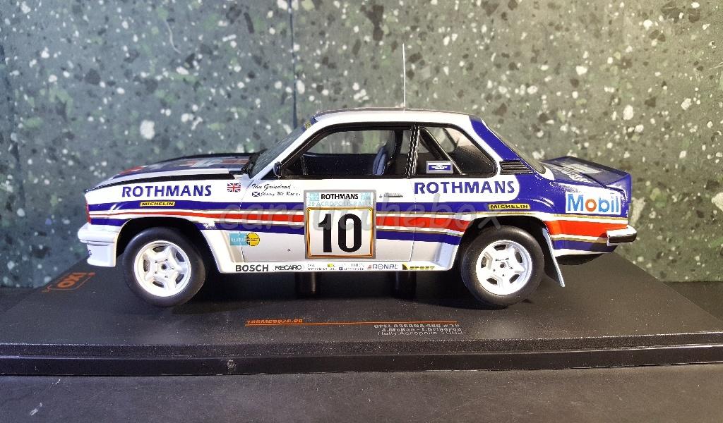 Opel Ascona B 400 #10 Rothmans 1/18 Ixo V671, Hobby en Vrije tijd, Modelauto's | 1:18, Verzenden, Nieuw, Auto, Overige merken