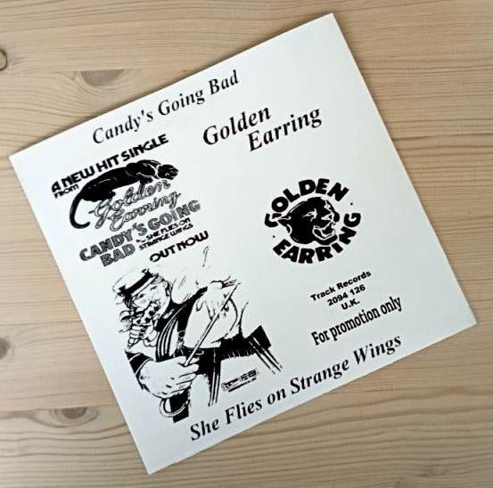 Golden Earring: Candy's going bad. (UK Promo), Ophalen of Verzenden, Gebruikt, Pop, Single